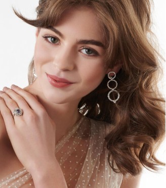 Necklace Gold with Earrings