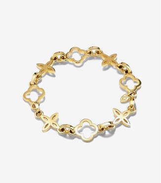 Diamond Style Gold Earring