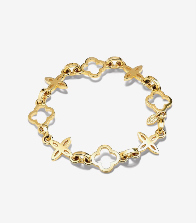 Diamond Style Gold Earring