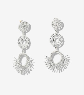 Gold and Diamond Earrings