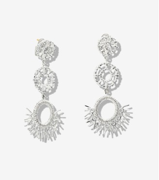 Gold and Diamond Earrings