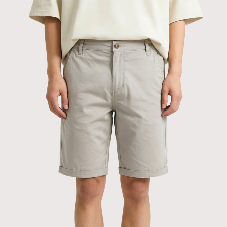 Men's Athletic Shorts with Zipper Fly