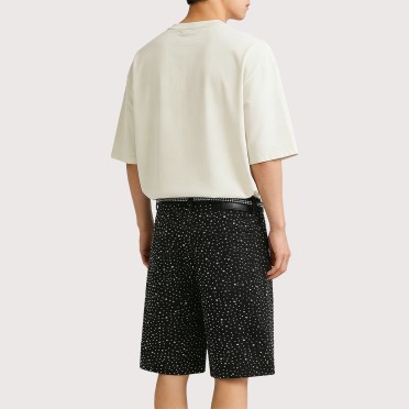 Slim-Fit Comfortable Men's Denim Shorts