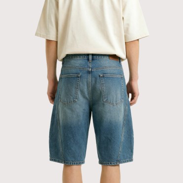 Classic Men's Mid-Rise Straight-Leg Shorts