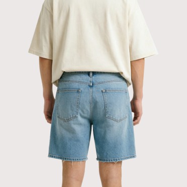 Lightweight Loose-Fit Washed Shorts