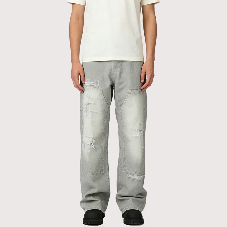 Wear-Resistant Breathable Work Trousers