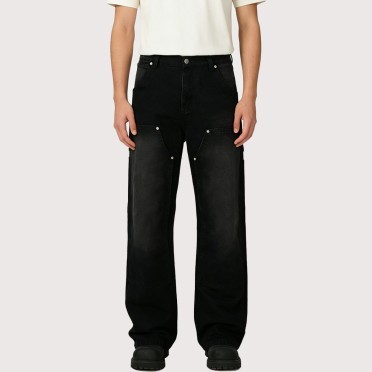 Structured Multi-Pocket Cargo Pants