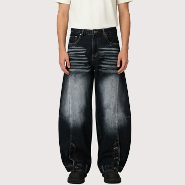 Distressed Ripped Vintage Trousers