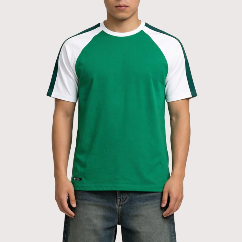 Men's Quick-Drying Polyester Crew Neck Short-Sleeve Shirt