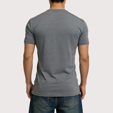 Men's Quick-Drying Crew Neck Athletic T-Shirt