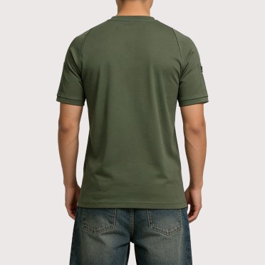 Quick-Drying Lightweight Crew-Neck Athletic T-Shirt