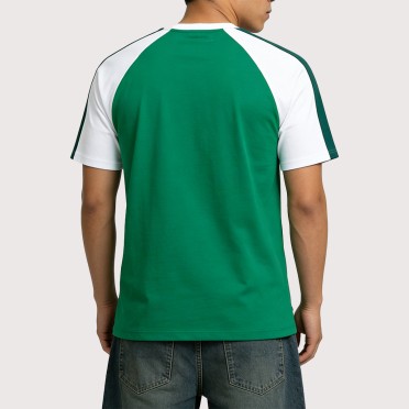 Men's Quick-Drying Polyester Crew Neck Short-Sleeve Shirt