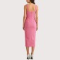 Chic fitted sleeveless A-line dress