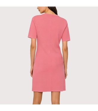 Chic Knitted Button Dress