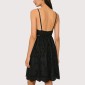 Retro hollowed-out embroidered dress