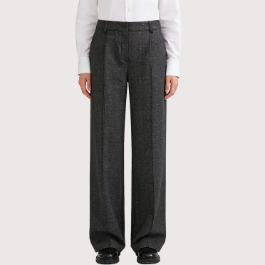 Stylish Loose Mid-Waist Casual Pants