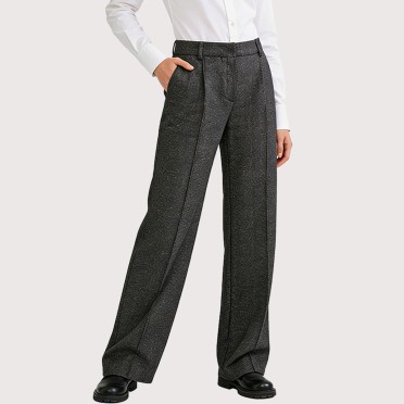 Stylish Loose Mid-Waist Casual Pants