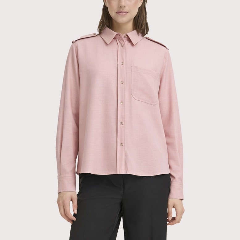 Stylish Casual Long-Sleeved Satin Shirt