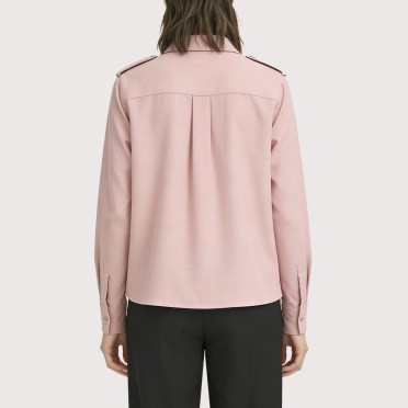 Stylish Casual Long-Sleeved Satin Shirt